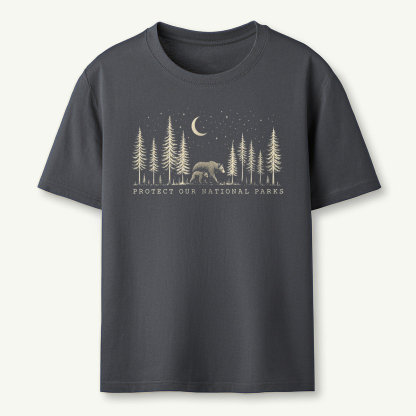 Protect The National Parks Environmental Activism T‑Shirt