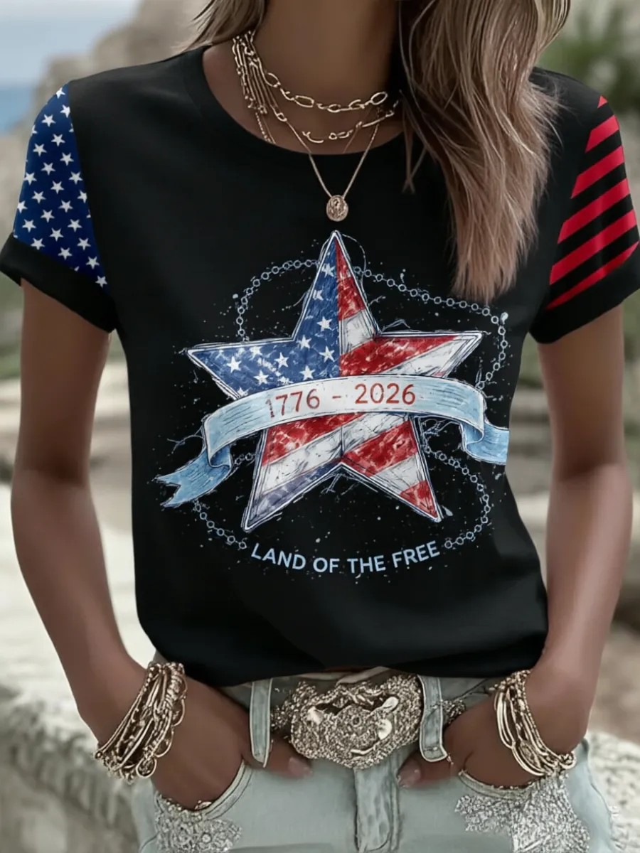 Women's 250th Anniversary Casual T-shirt