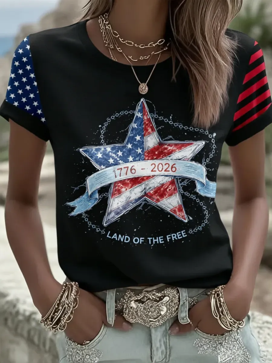 Women's 250th Anniversary Casual T-shirt