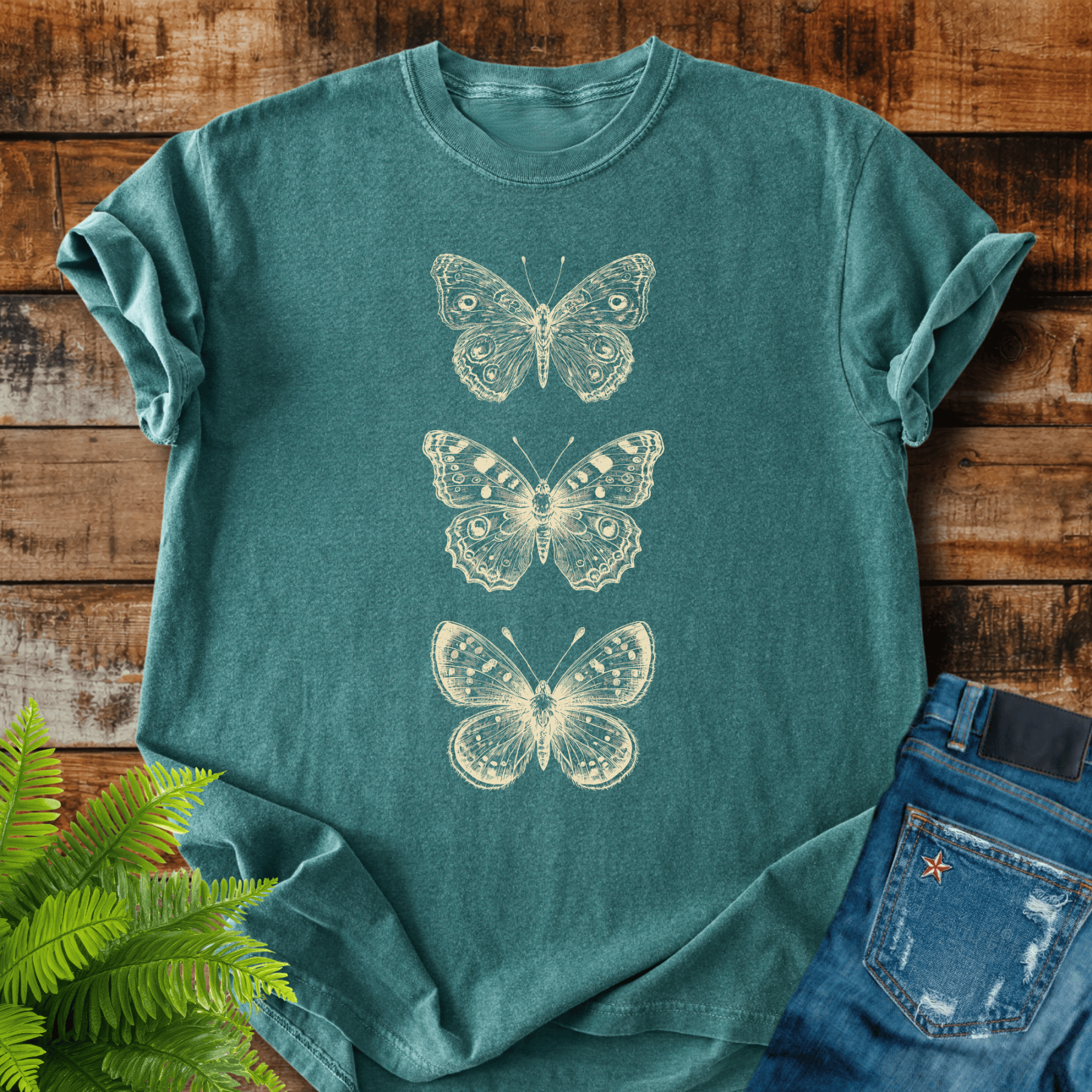Vintage Butterflies T-shirt