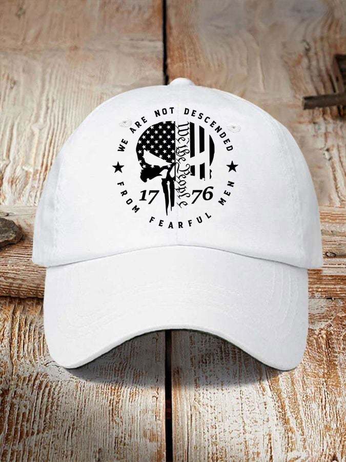 We Are the People Print Sun Hat