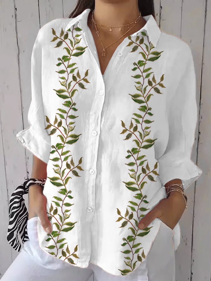 Women's Casual Forest Park Print Shirt