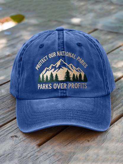 Unisex National Park Print Baseball Cap