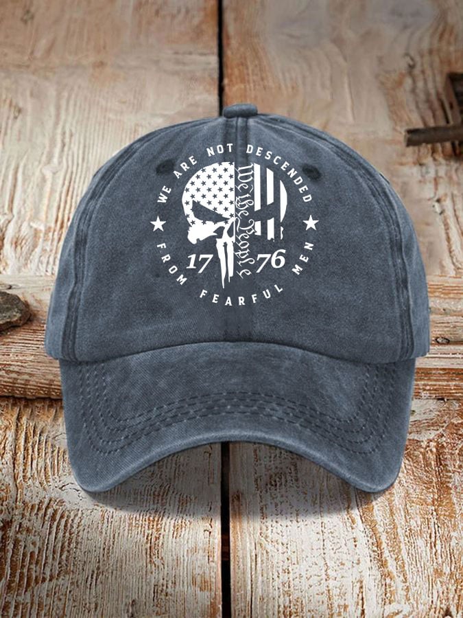 We Are the People Print Sun Hat