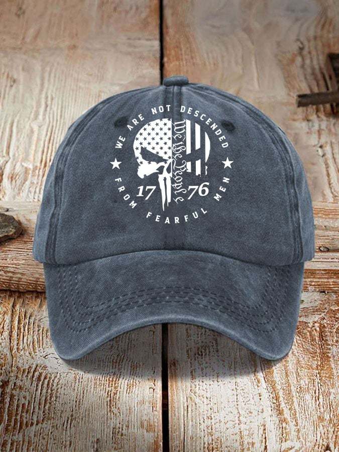 We Are the People Print Sun Hat