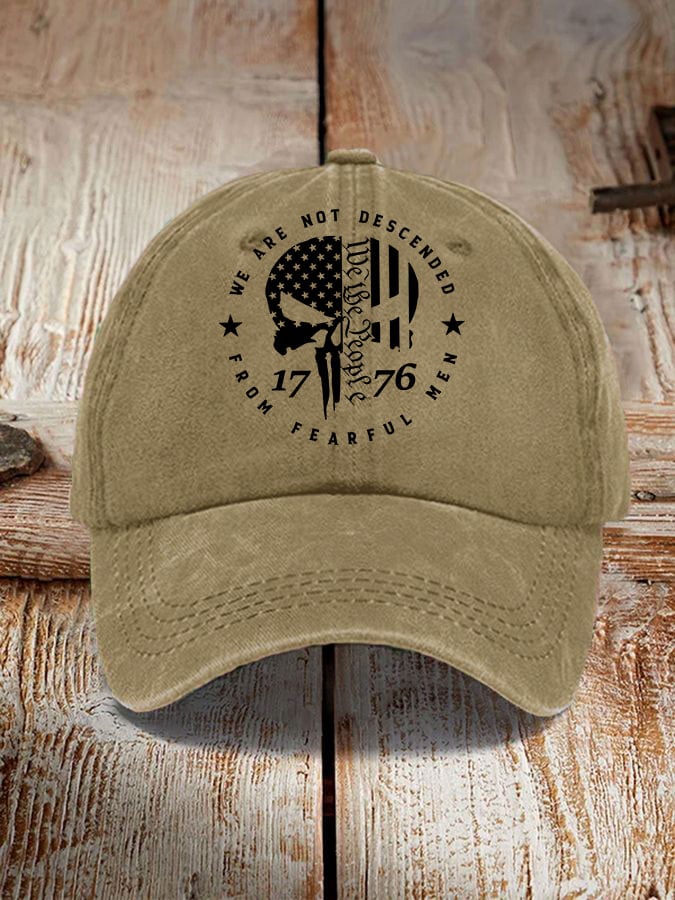 We Are the People Print Sun Hat