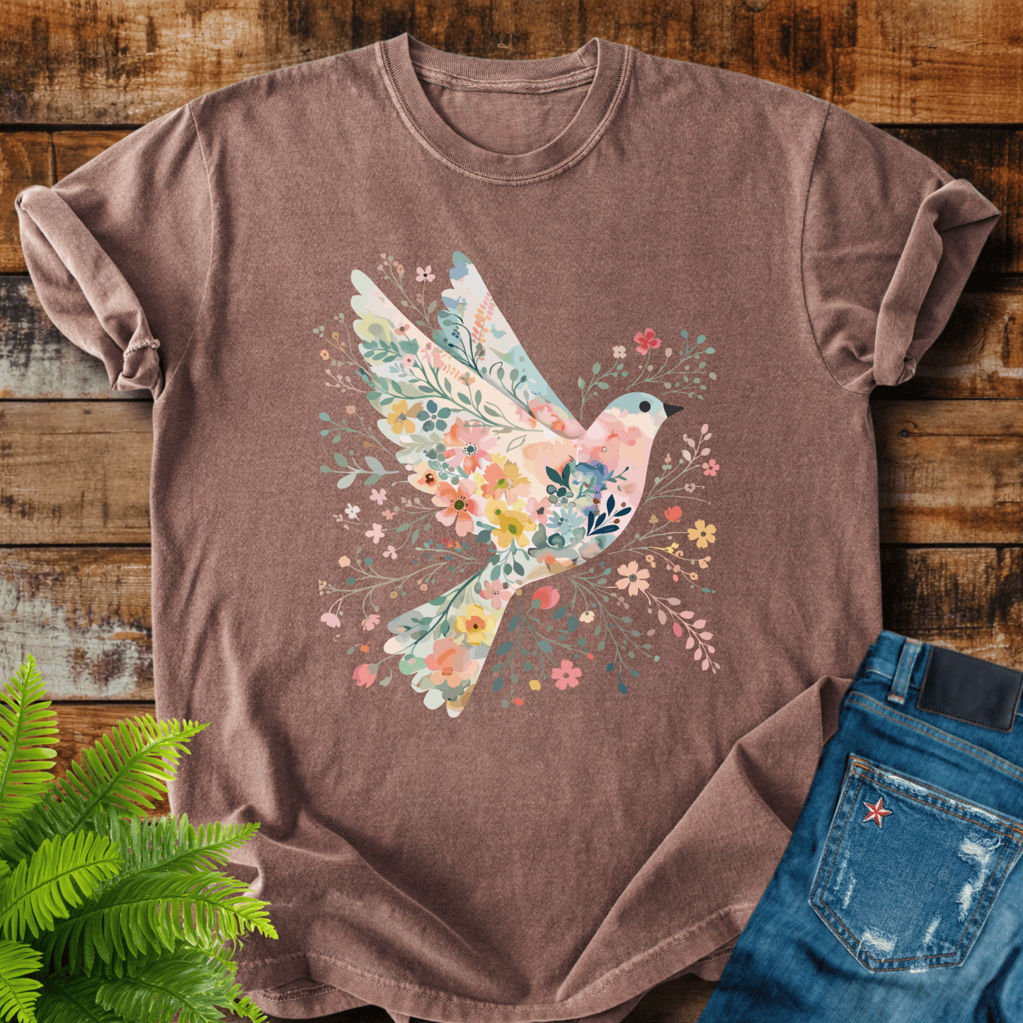 Floral Bird T-shirt