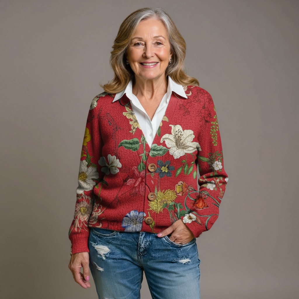 Larissa | Vintage Floral Cardigan