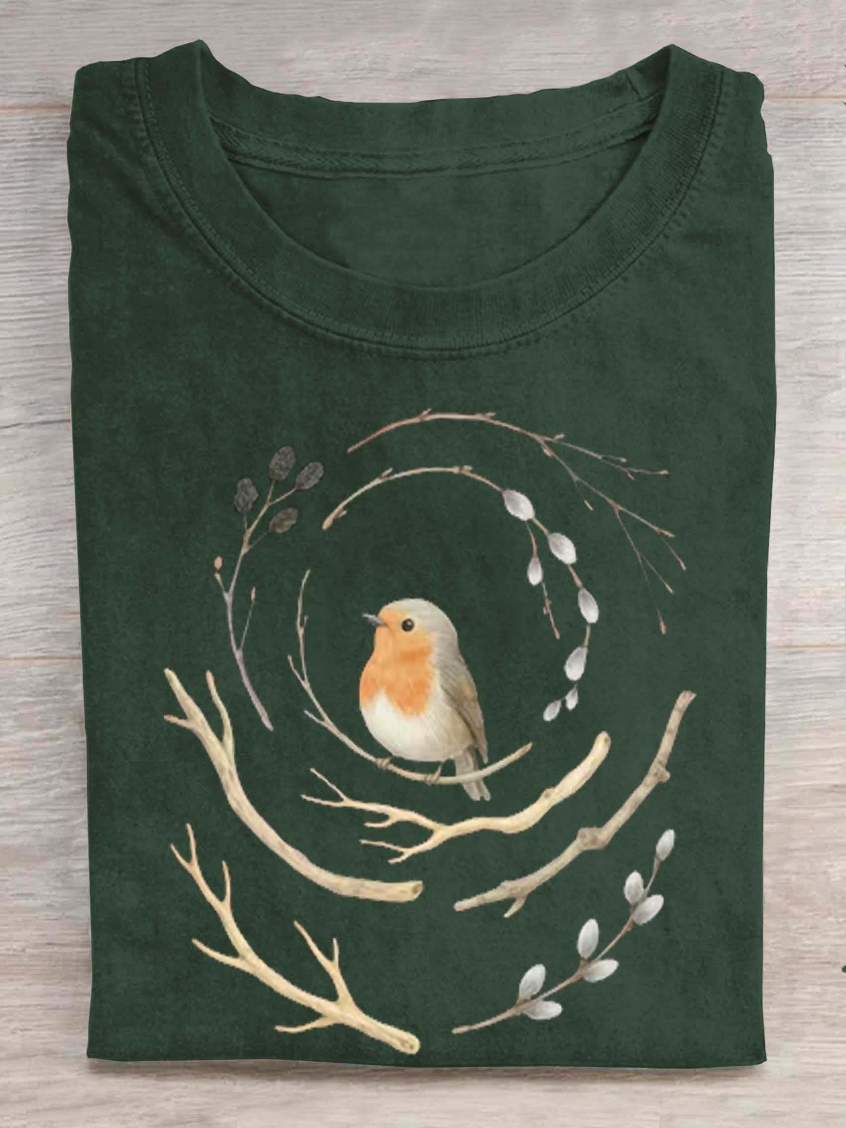 Bird Lover Bird Lover Print T-shirt