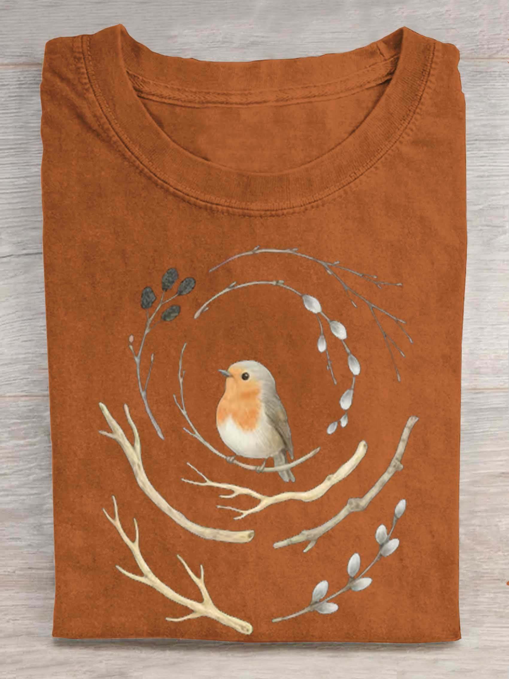 Bird Lover Bird Lover Print T-shirt