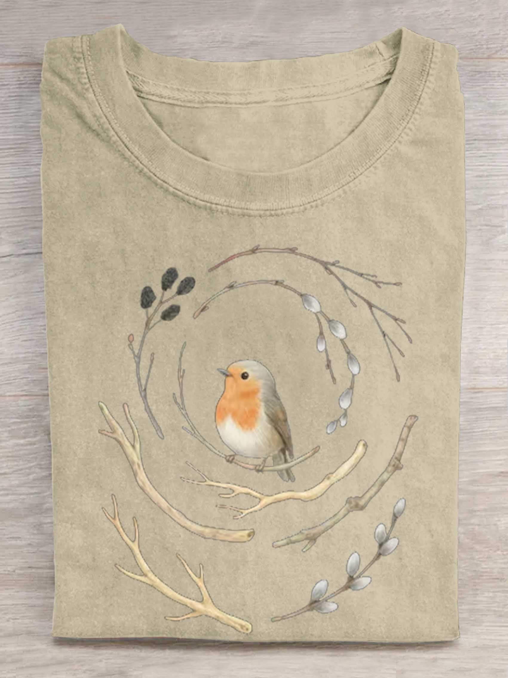 Bird Lover Bird Lover Print T-shirt