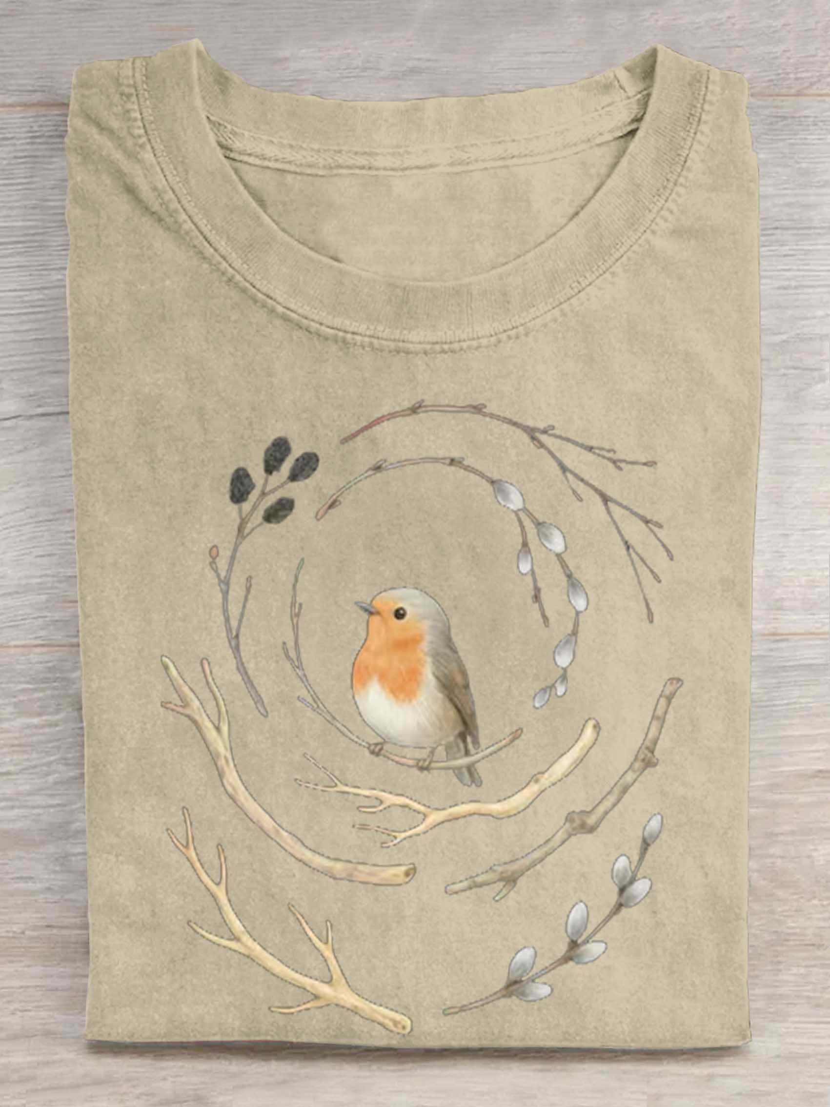 Bird Lover Bird Lover Print T-shirt