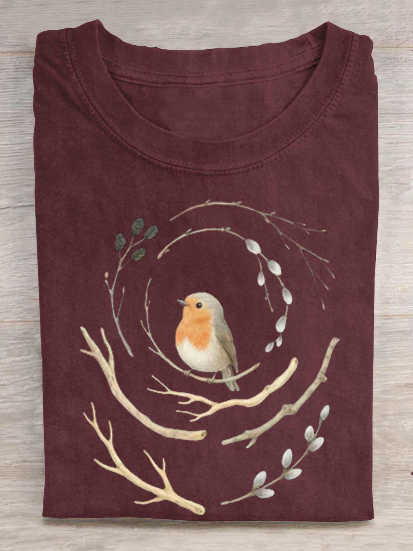 Bird Lover Bird Lover Print T-shirt
