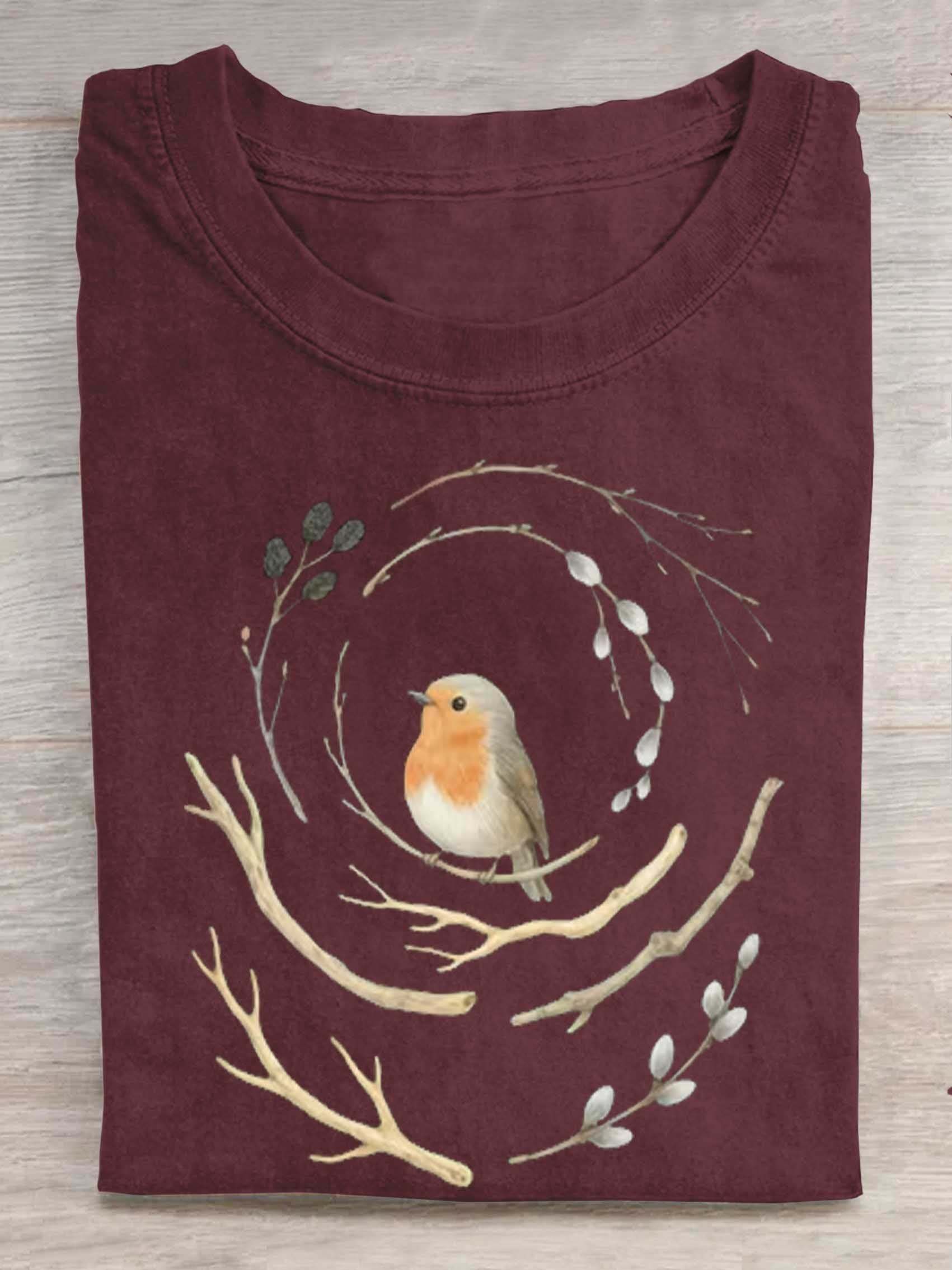 Bird Lover Bird Lover Print T-shirt