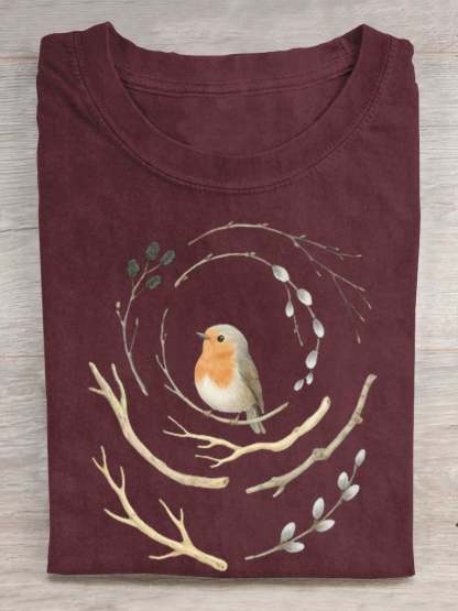 Bird Lover Bird Lover Print T-shirt