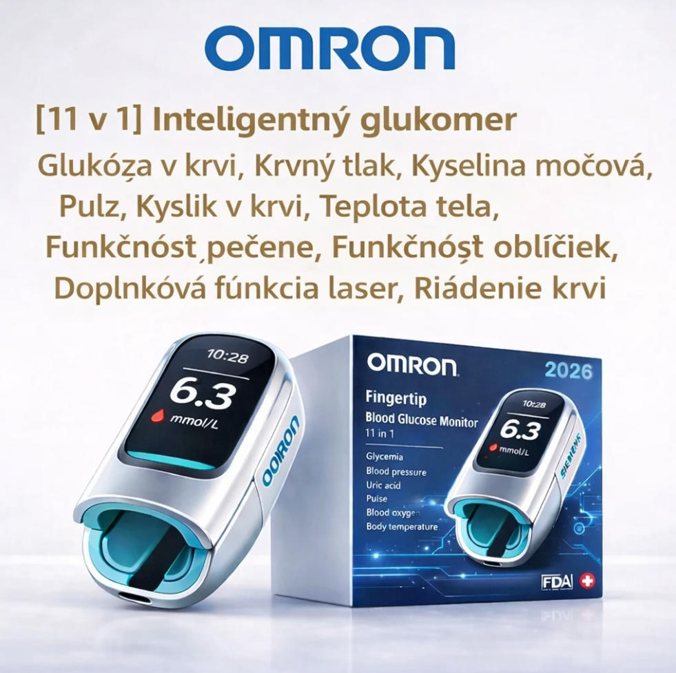 🔥 Basta aghi e dolore! | Omron™ glukometro non invasivo – controllo facile e preciso della glicemia, ovunque tu sia 🔥