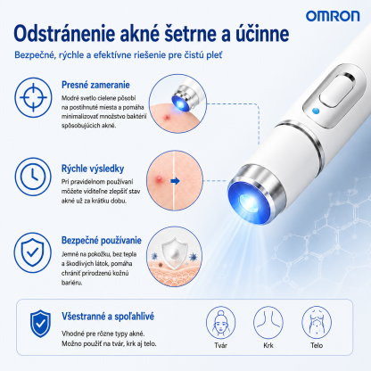 🔥 Omron® –🔥 Rýchle a účinné laserové pero na odstránenie znamienok a bradavíc bez bolesti ✨