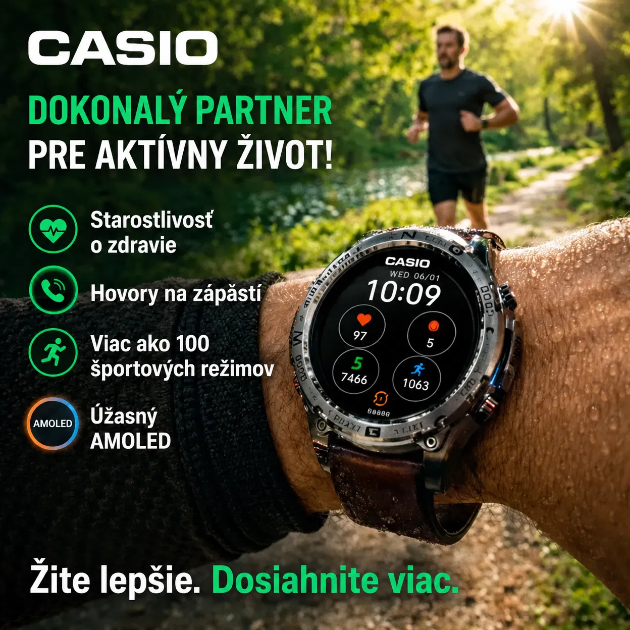 ⌚[Dovezené z Japonska]CASIO Smartwatch Chytré hodinky novej generácie 2026 – kombinujú pokročilé funkcie a komplexné sledovanie 🔥