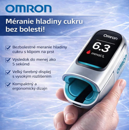 🔥 Basta aghi e dolore! | Omron™ glukometro non invasivo – controllo facile e preciso della glicemia, ovunque tu sia 🔥