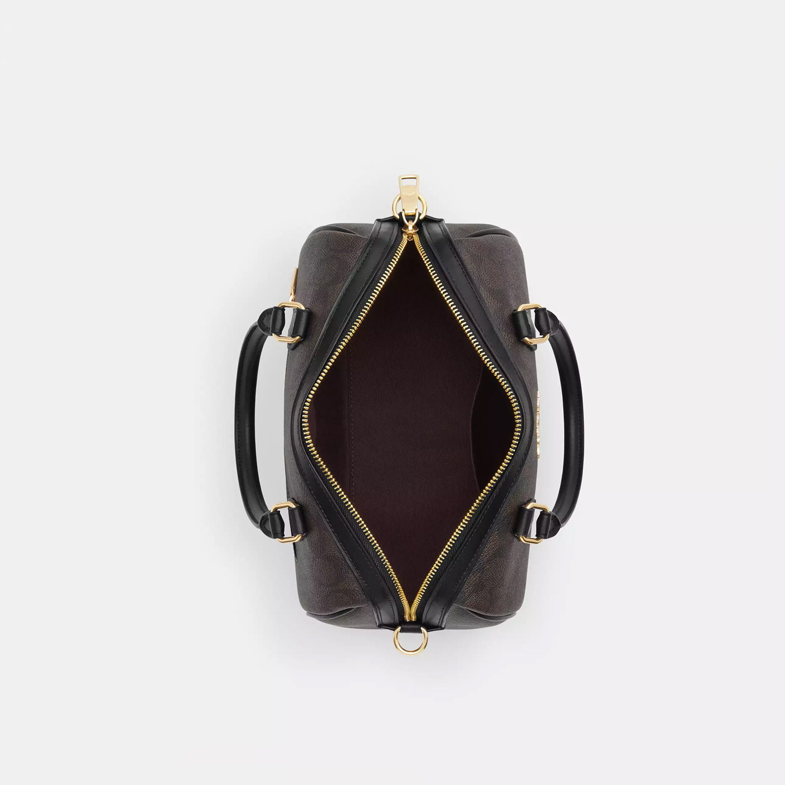 Rowan Satchel Bag In Signature Canvas