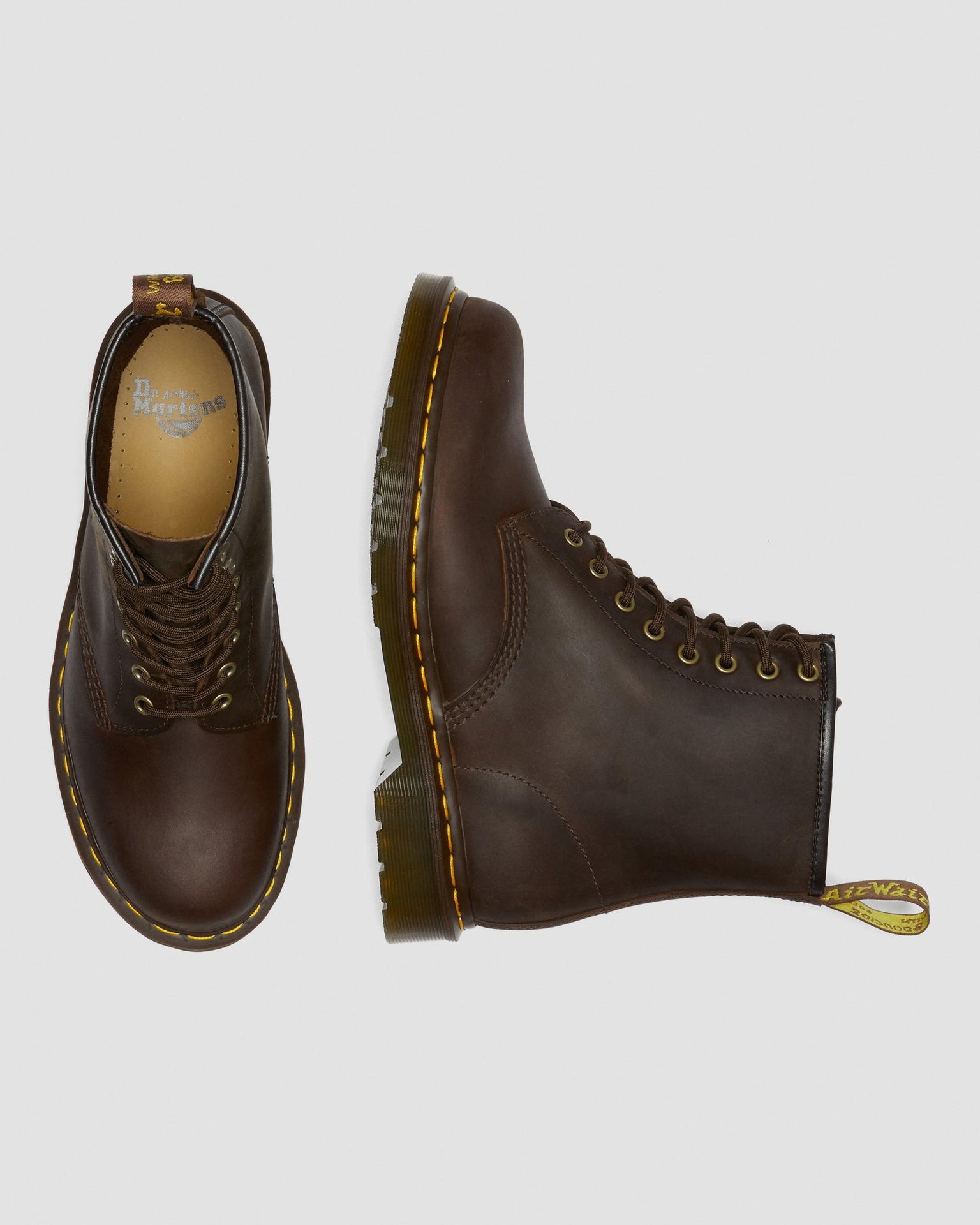 1460 Crazy Horse Leather Ankle Boots