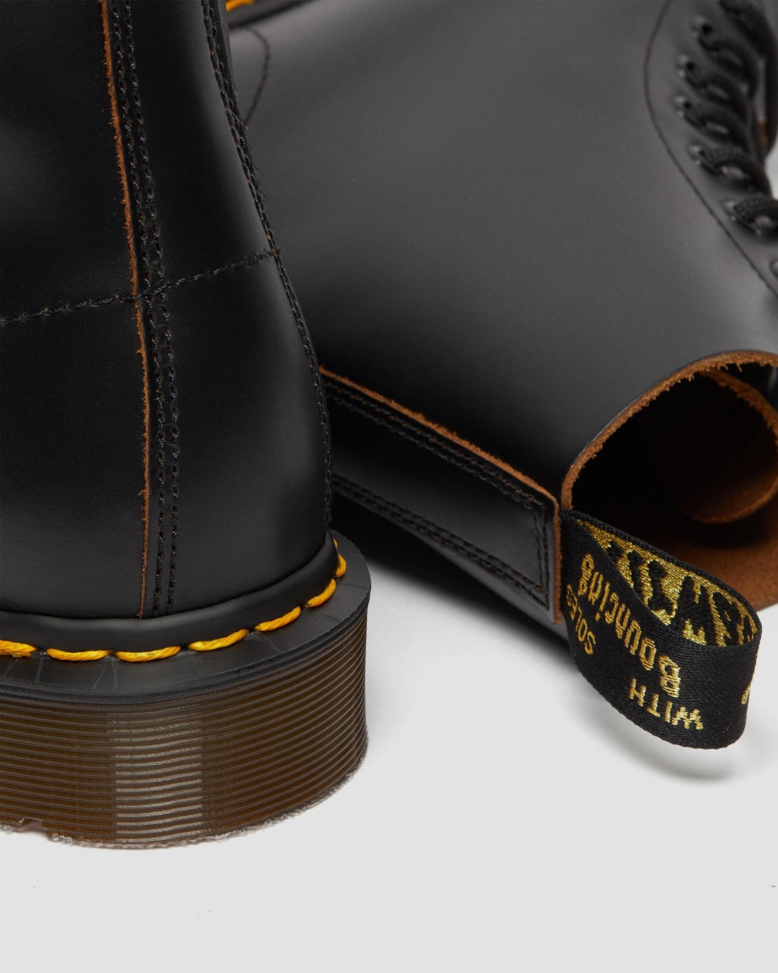 Vintage 1460 Quilon Leather Ankle Boots