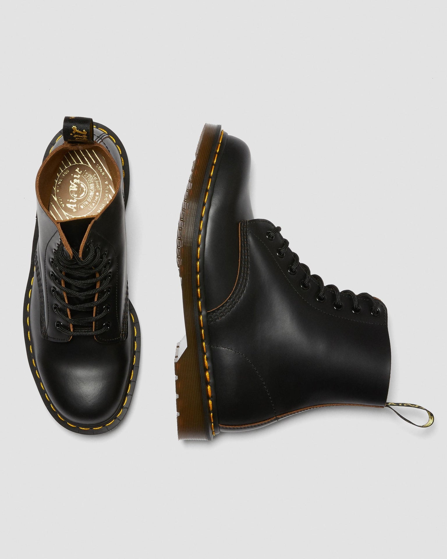Vintage 1460 Quilon Leather Ankle Boots