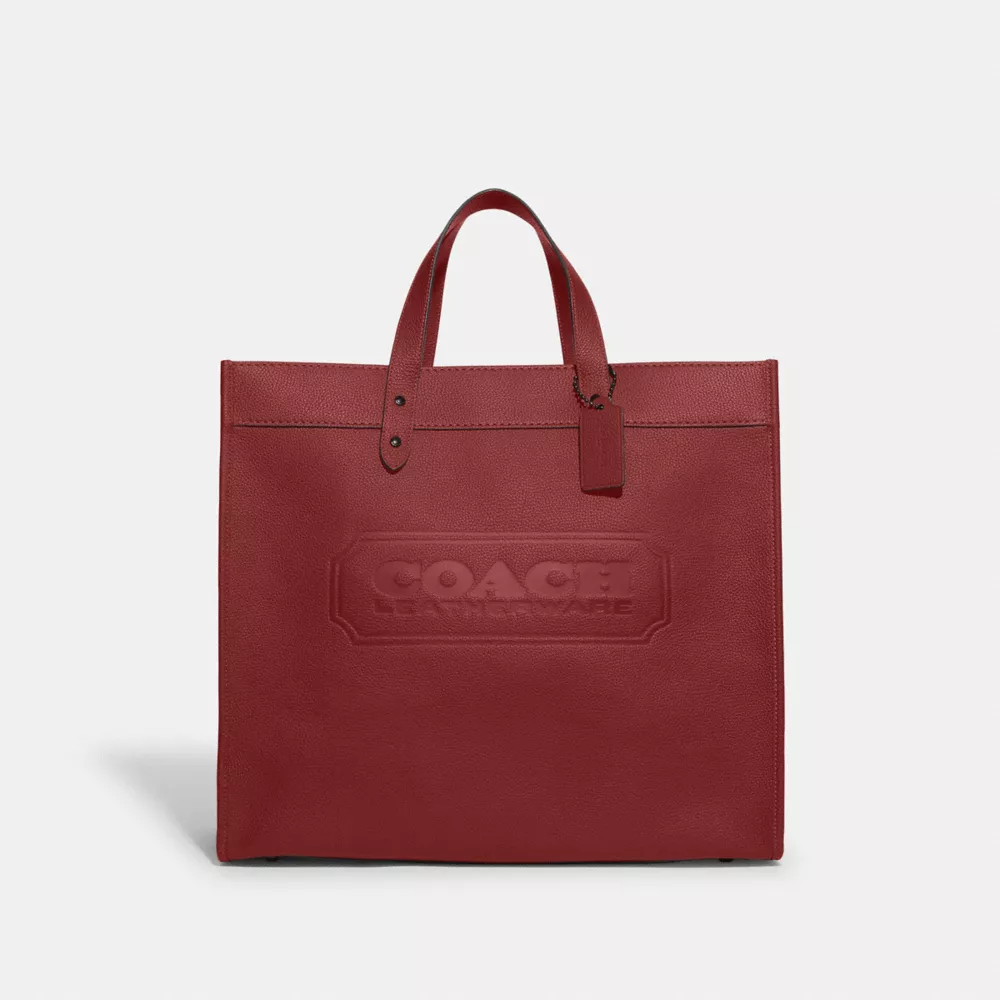 Coathtch Field Tote 40 With Coathtth Badge