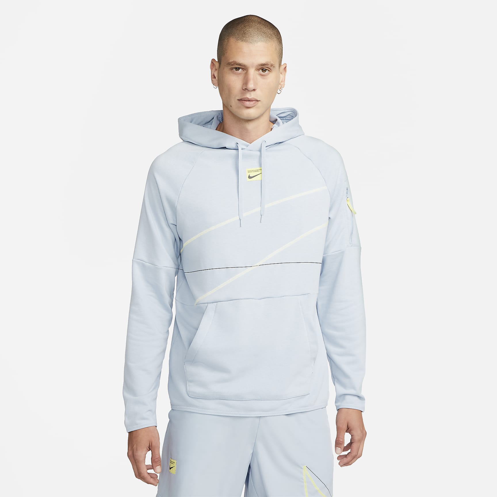 Dri-FIT - Men's Fleece Pullover Fitness Hoodie