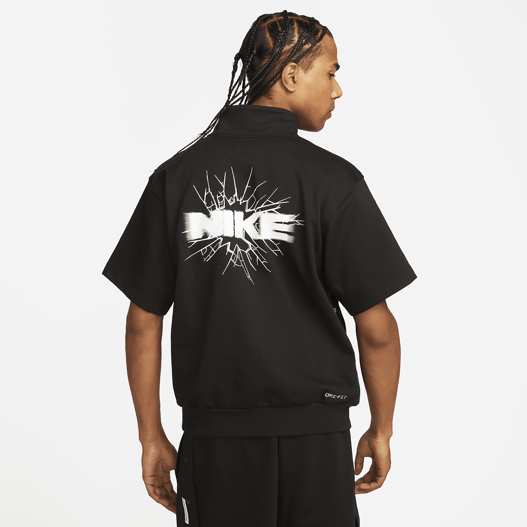 Dri-FIT Standard Issue - Men's 1/4-Zip Short-Sleeve Basketball Top