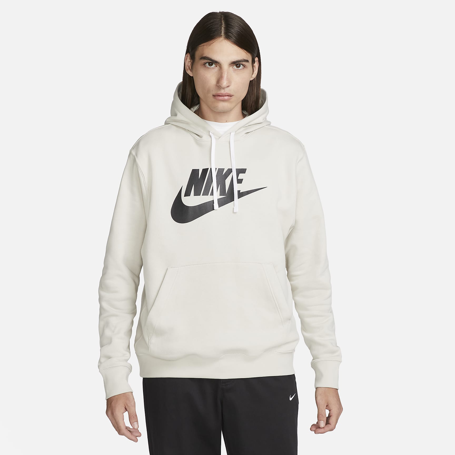 Sportswear Club Fleece - Men's Graphic Pullover Hoodie