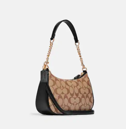 Teri Shoulder Bag In Signature Canvas