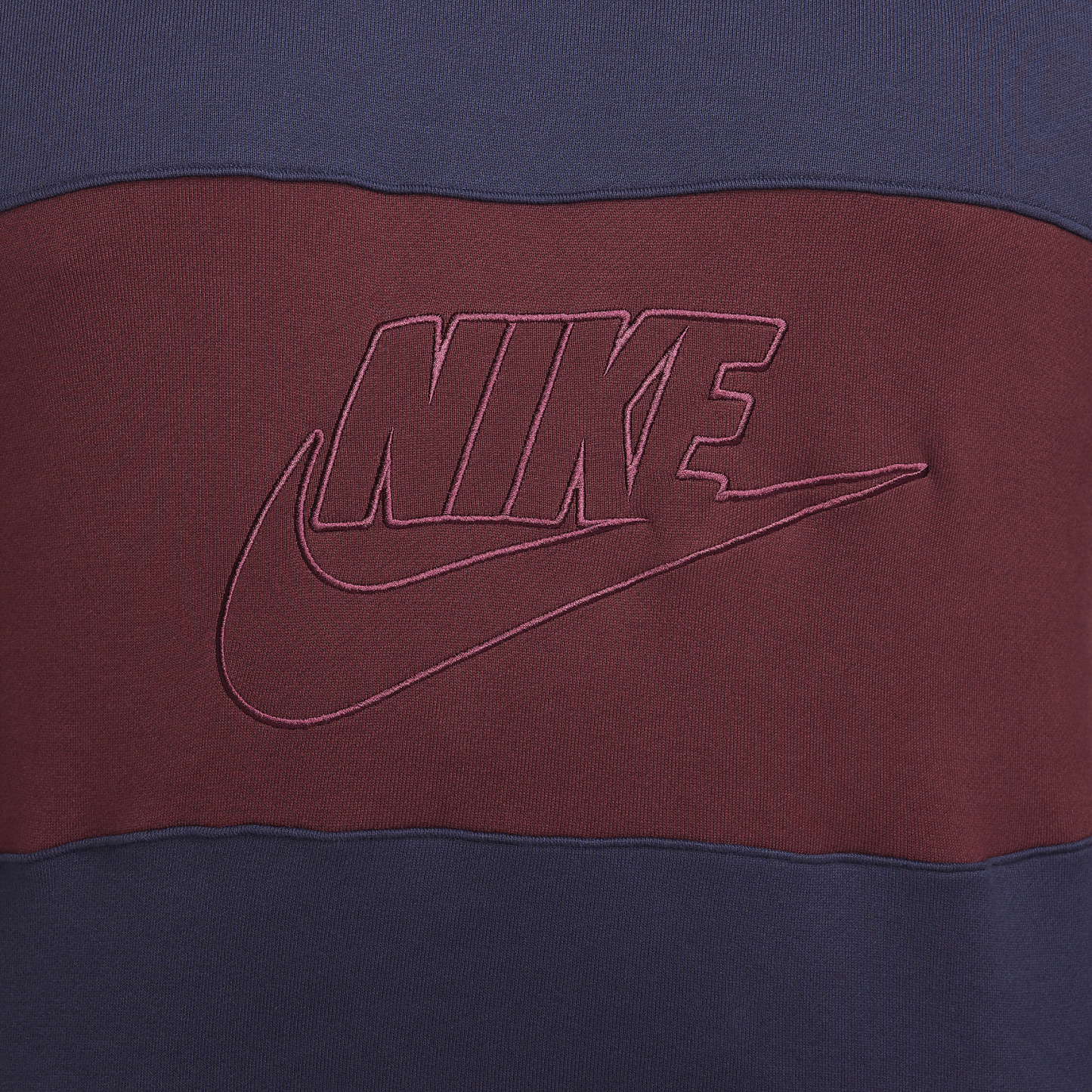 Club - Men's French Terry Color-Blocked Crew