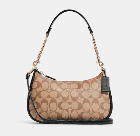 Teri Shoulder Bag In Signature Canvas