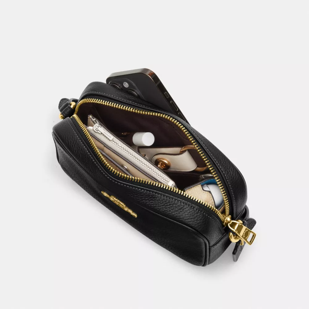 Mini Jamie Camera Bag In Signature Canvas With Halloween Graphic