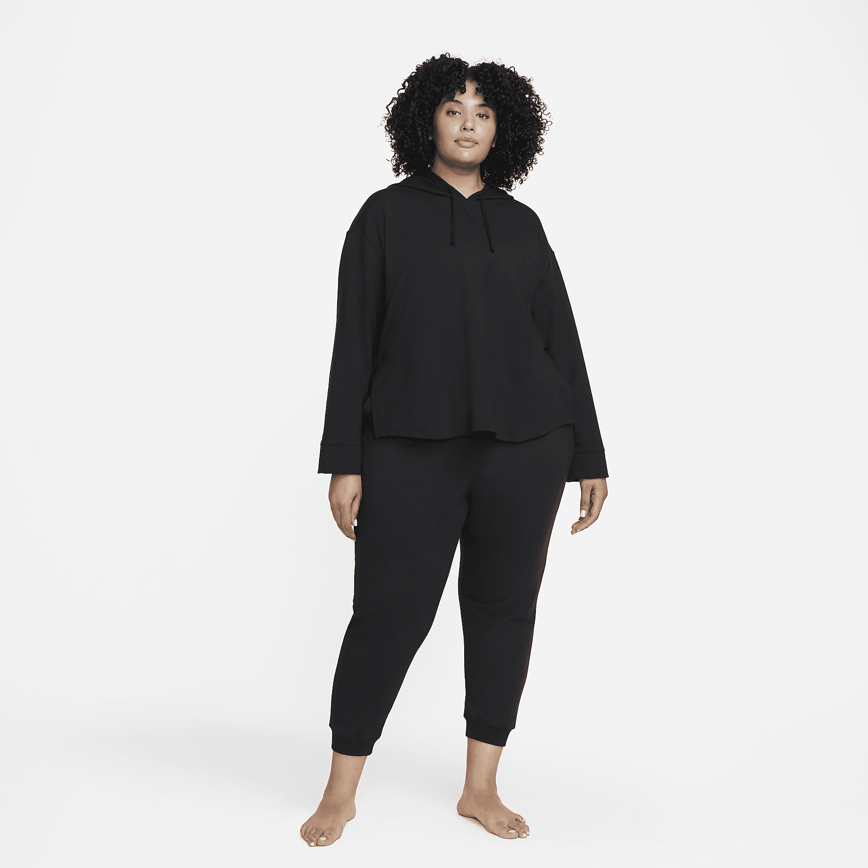 Women's Fleece Hoodie (Plus Size)