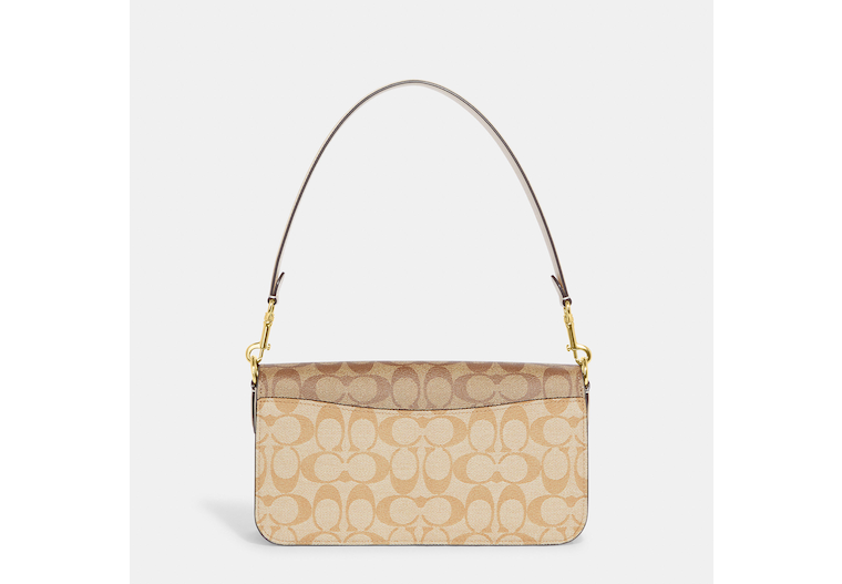 Morgan Shoulder Bag In Blocked Signature Canvas