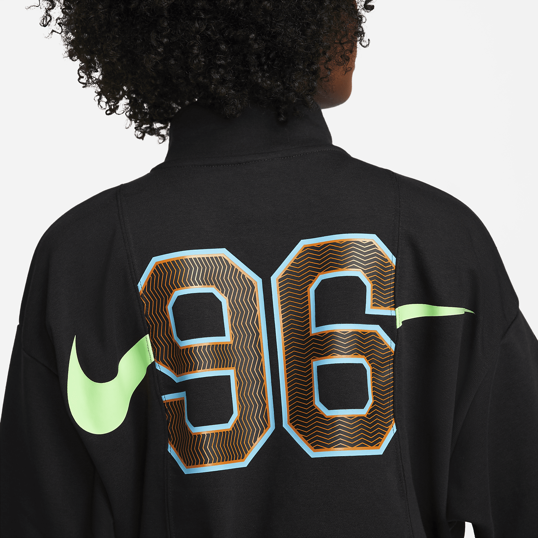 Women's 1/4 Zip Basketball Sweatshirt