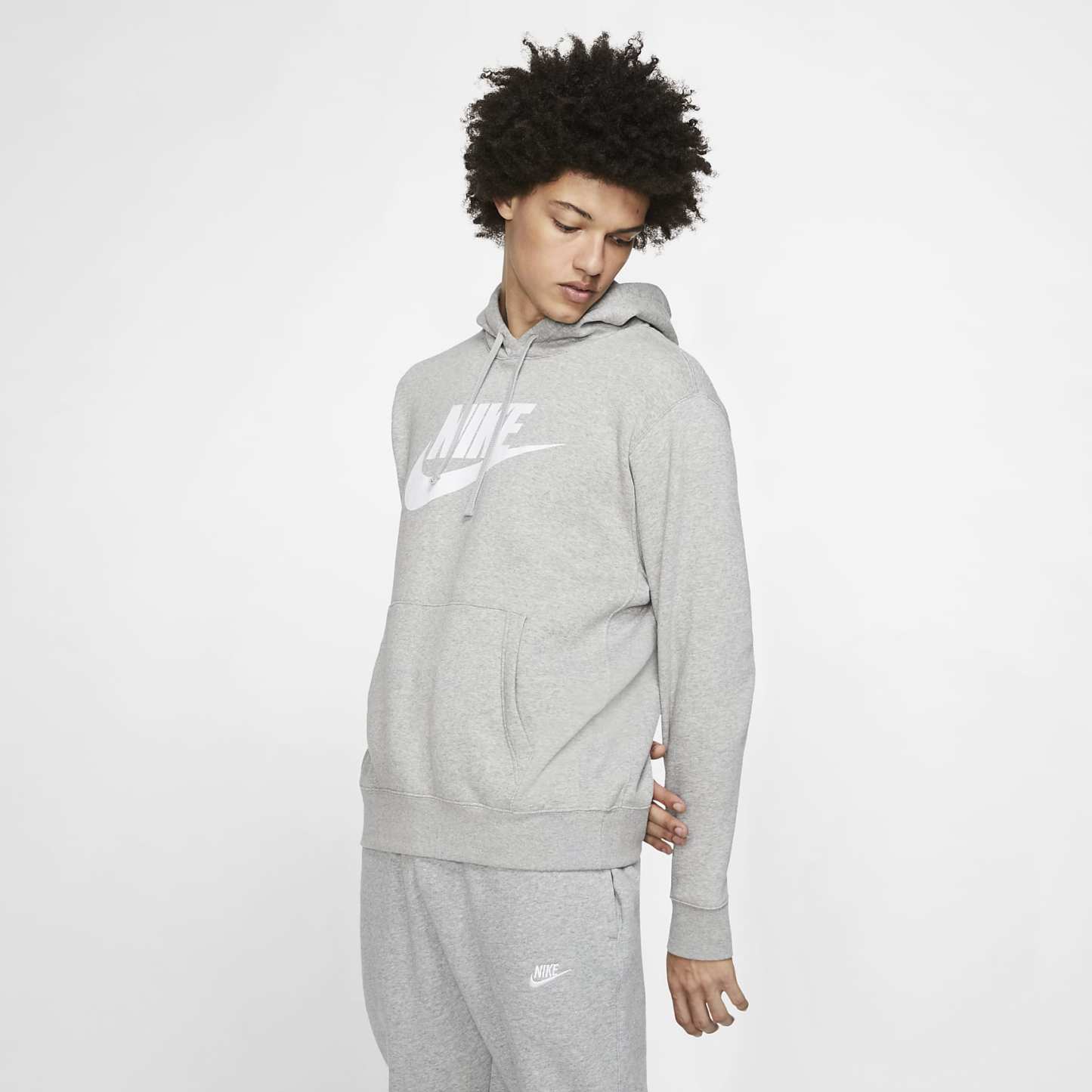 Sportswear Club Fleece - Men's Graphic Pullover Hoodie