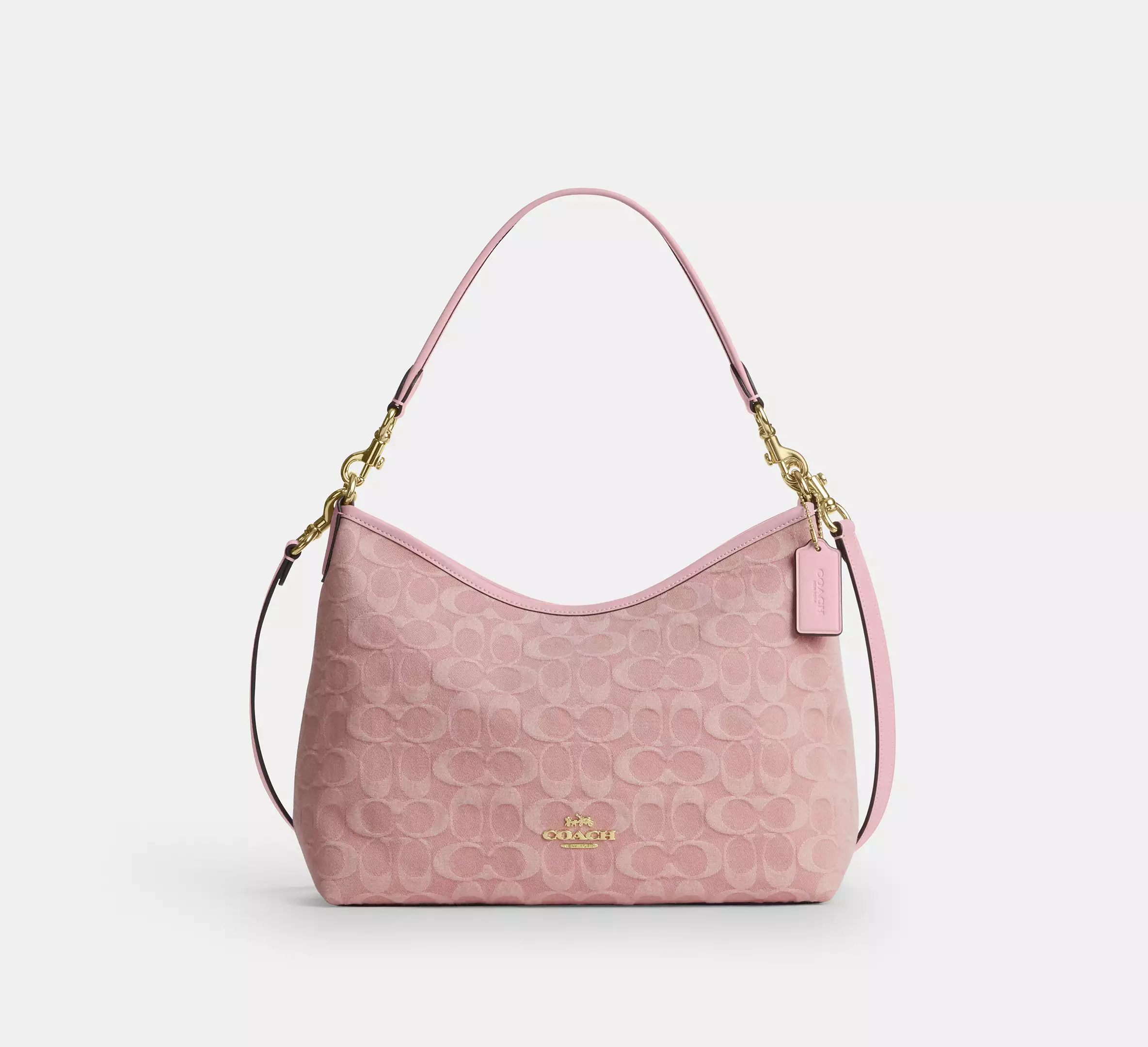 Laurel Shoulder Bag In Signature Denim