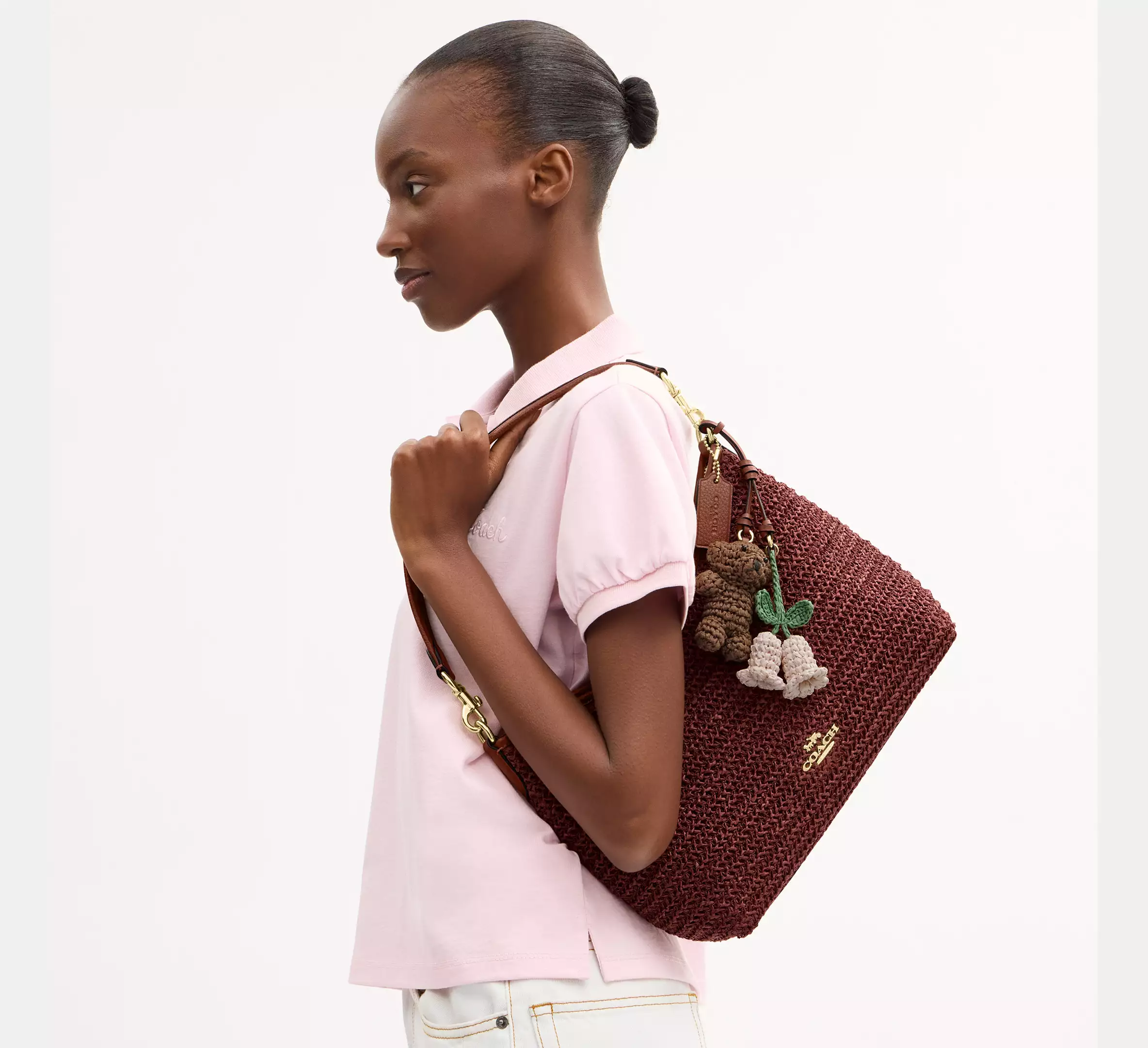 Laurel Shoulder Bag With Charms