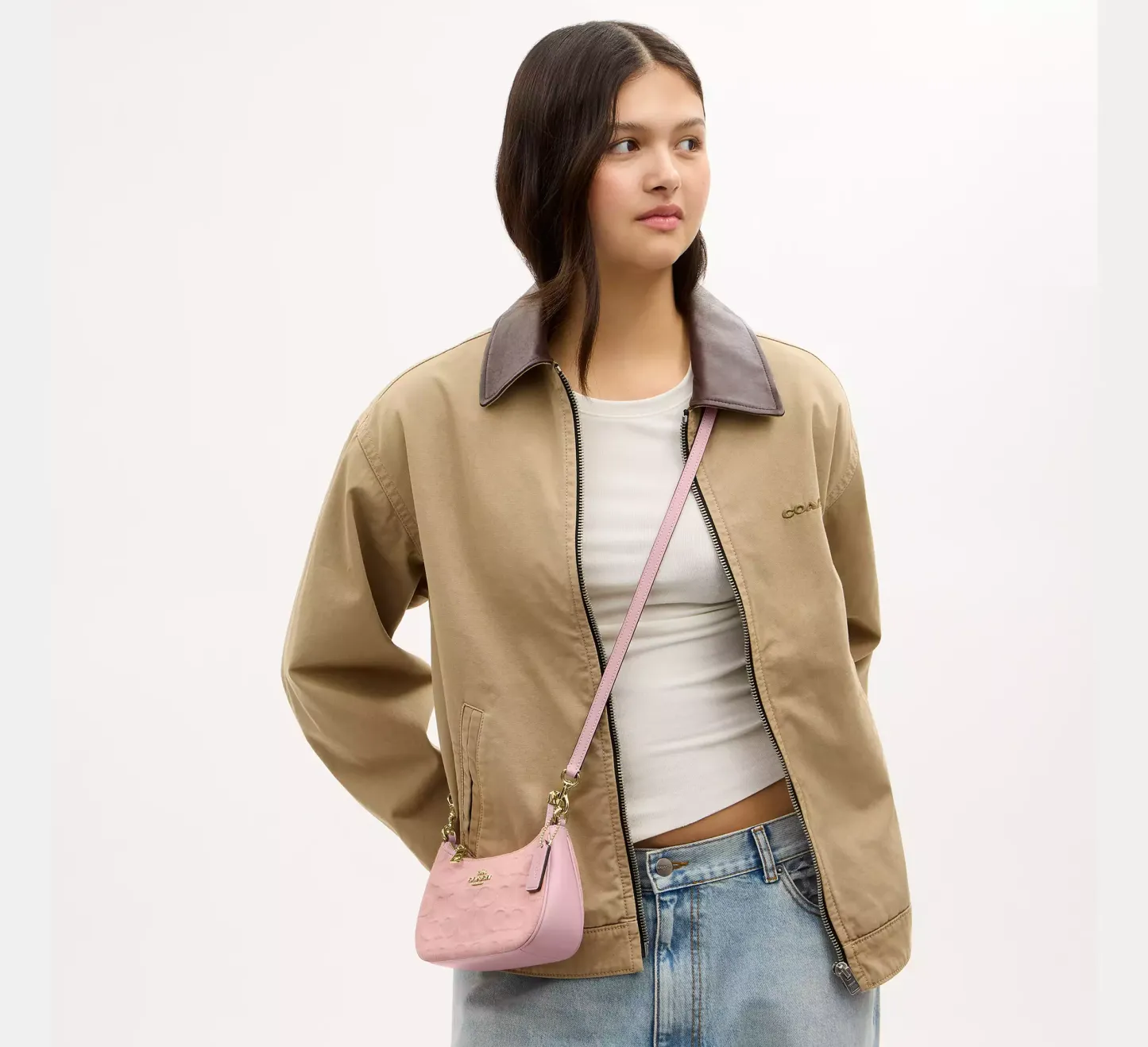 Teri Mini Crossbody Bag In Signature Denim
