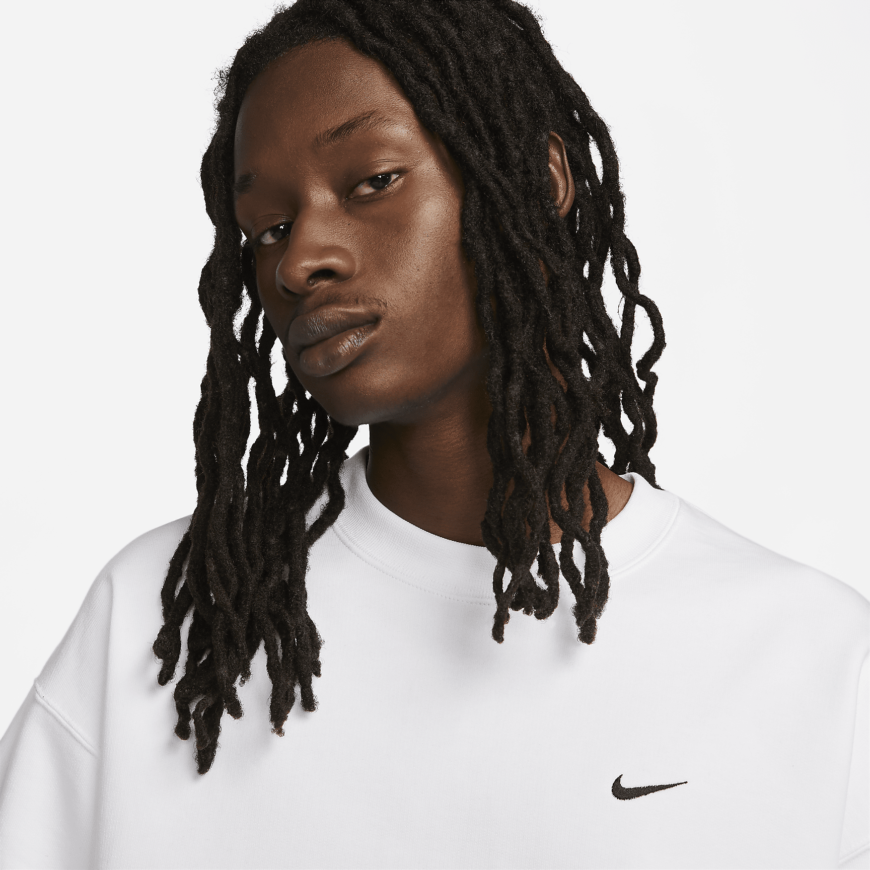 Solo Swoosh - Men's Short-Sleeve French Terry Top