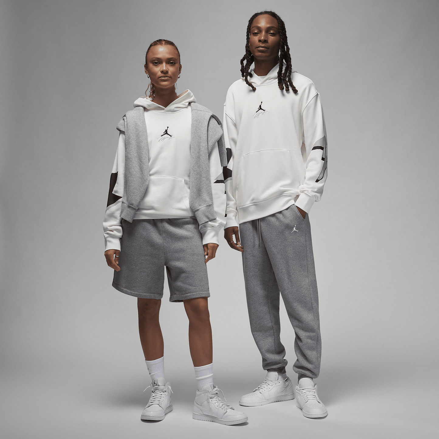 Essentials - Men's Graphic Fleece Pullover Hoodie