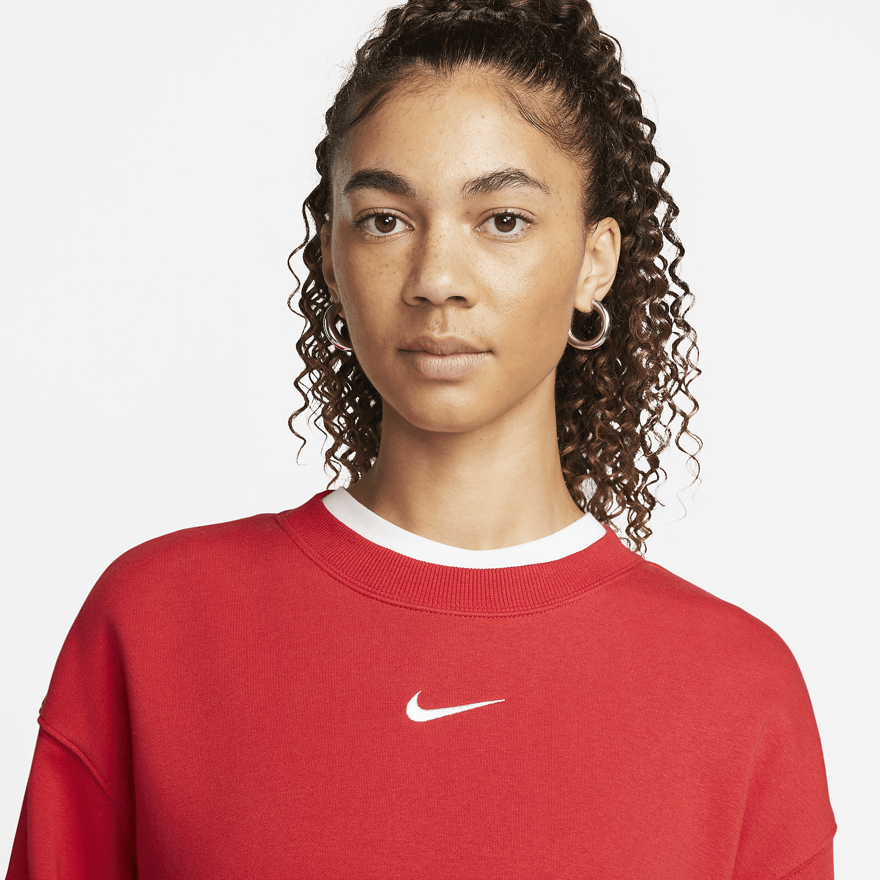 Sportswear Fleece - Women's Oversized Crew-Neck Sweatshirt