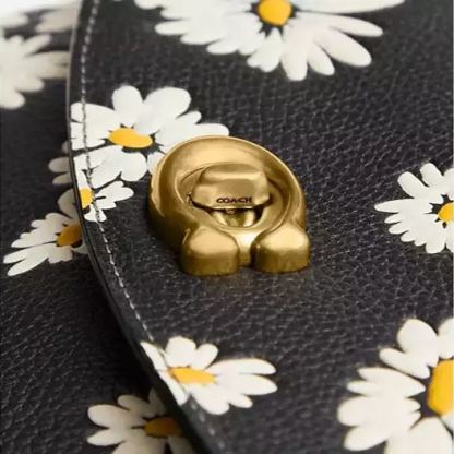 Crossbody Bag With Floral Print