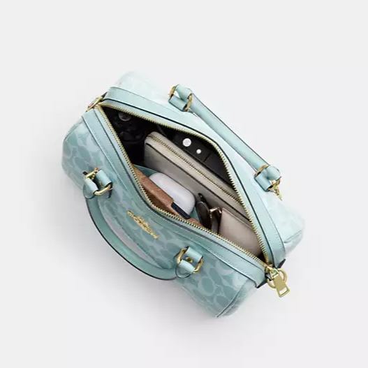 Rowan Satchel Bag In Signature Canvas