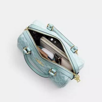 Rowan Satchel Bag In Signature Canvas