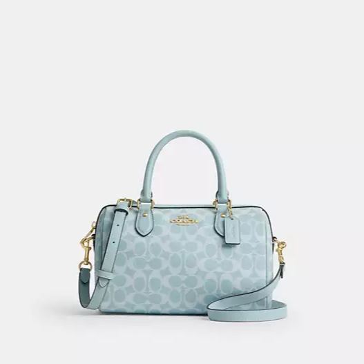 Rowan Satchel Bag In Signature Canvas