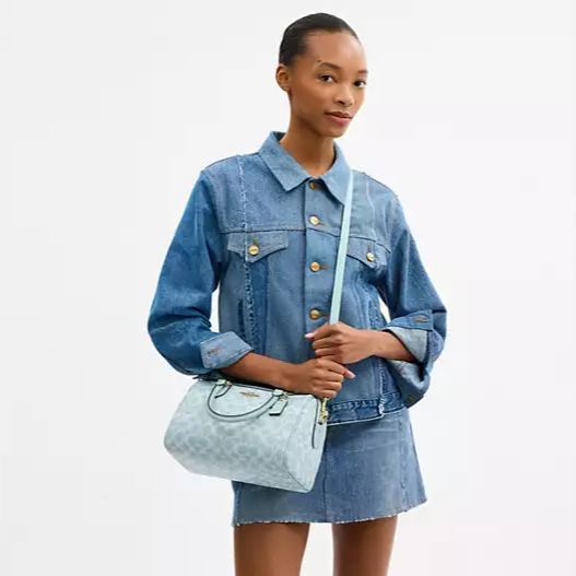 Rowan Satchel Bag In Signature Canvas